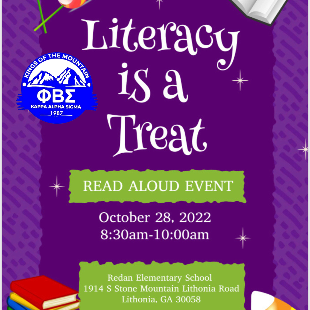 Literacy Is a Treat @ Redan Elementary School